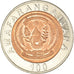 Munten, Rwanda, 100 Francs, 2007