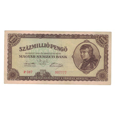 Banknote, Hungary, 100,000,000 Pengö, 1946, 1946-03-18, KM:124, EF(40-45)