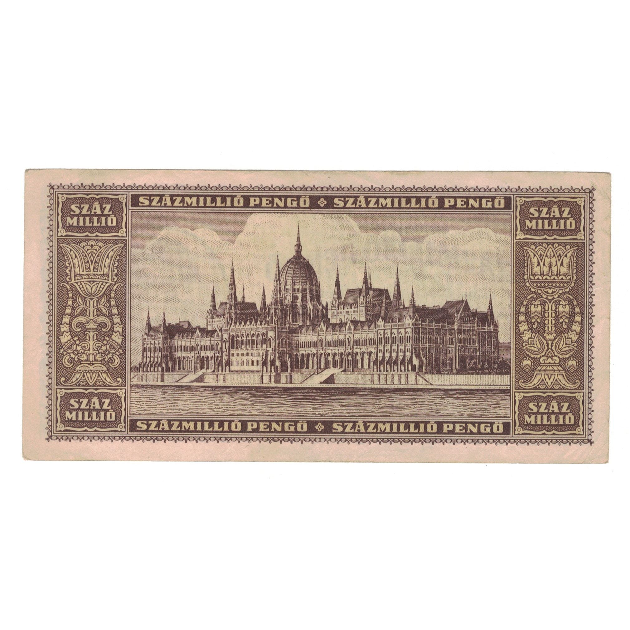 Banknote, Hungary, 100,000,000 Pengö, 1946, 1946-03-18, KM:124, EF(40-45)