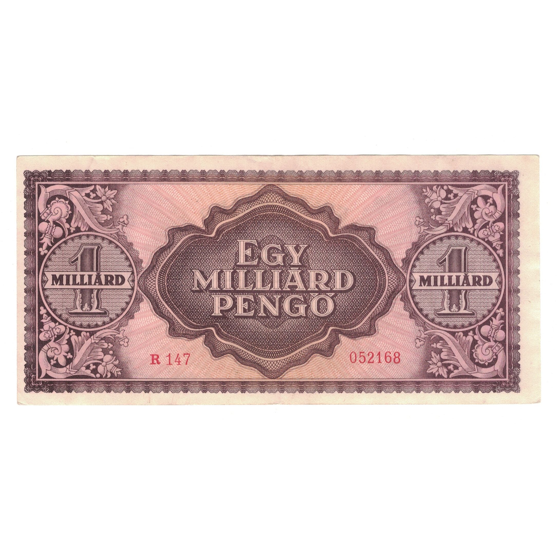 Banknote, Hungary, 1 Milliard Pengö, 1946, 1946-03-18, KM:125, EF(40-45)