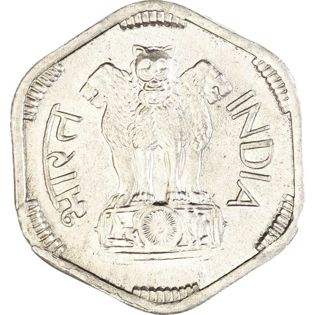 Moneda, India, 3 Paise, 1971