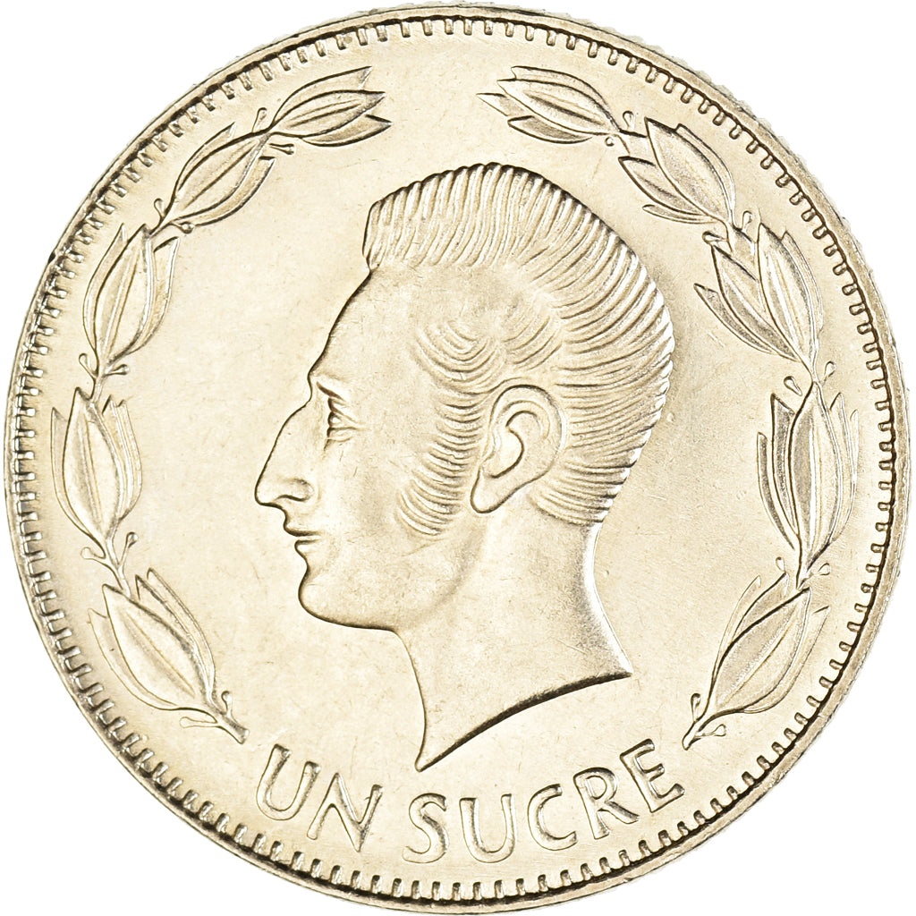 Monnaie, Équateur, Sucre, Un, 1988