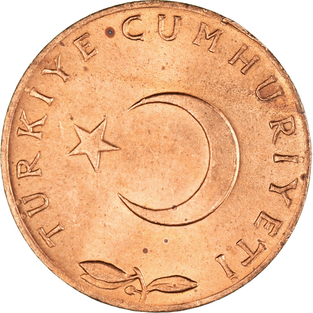 Coin, Turkey, 5 Kurus, 1973