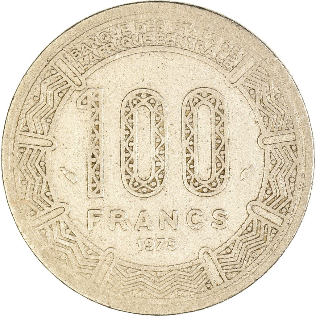 Moneda, Congo, 100 Francs, 1975