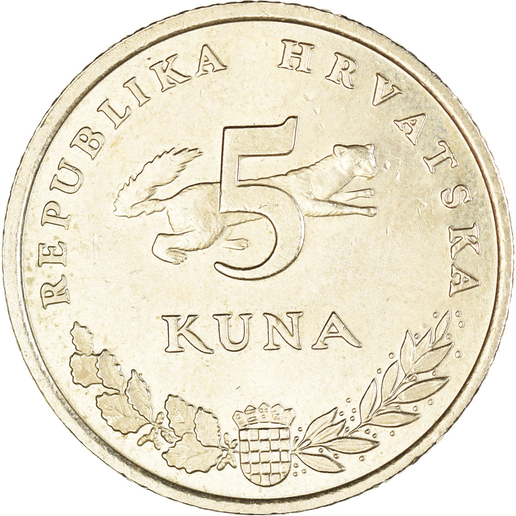 Coin, Croatia, 5 Kuna, 2003