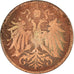 Monnaie, Autriche, 2 Heller, 1894