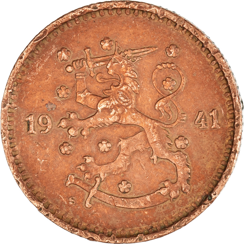 Münze, Finnland, Markka, 1941