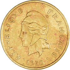 Moneda, Nuevas Hébridas, 2 Francs, 1970