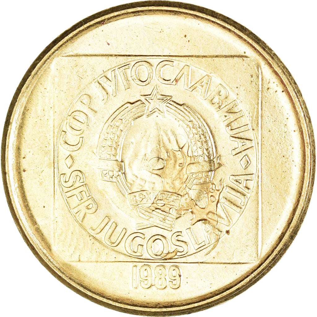 Munten, Joegoslaviëe, 20 Dinara, 1989