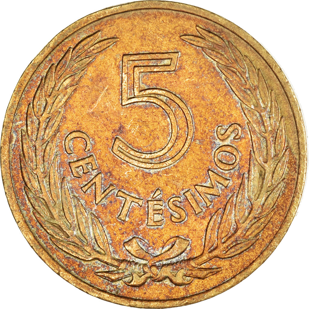 Monnaie, Uruguay, 5 Centesimos, 1960