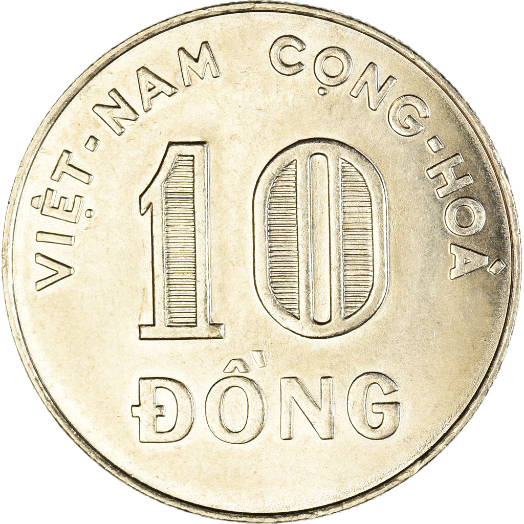 Moneda, Vietnam, 10 Dông, 1968
