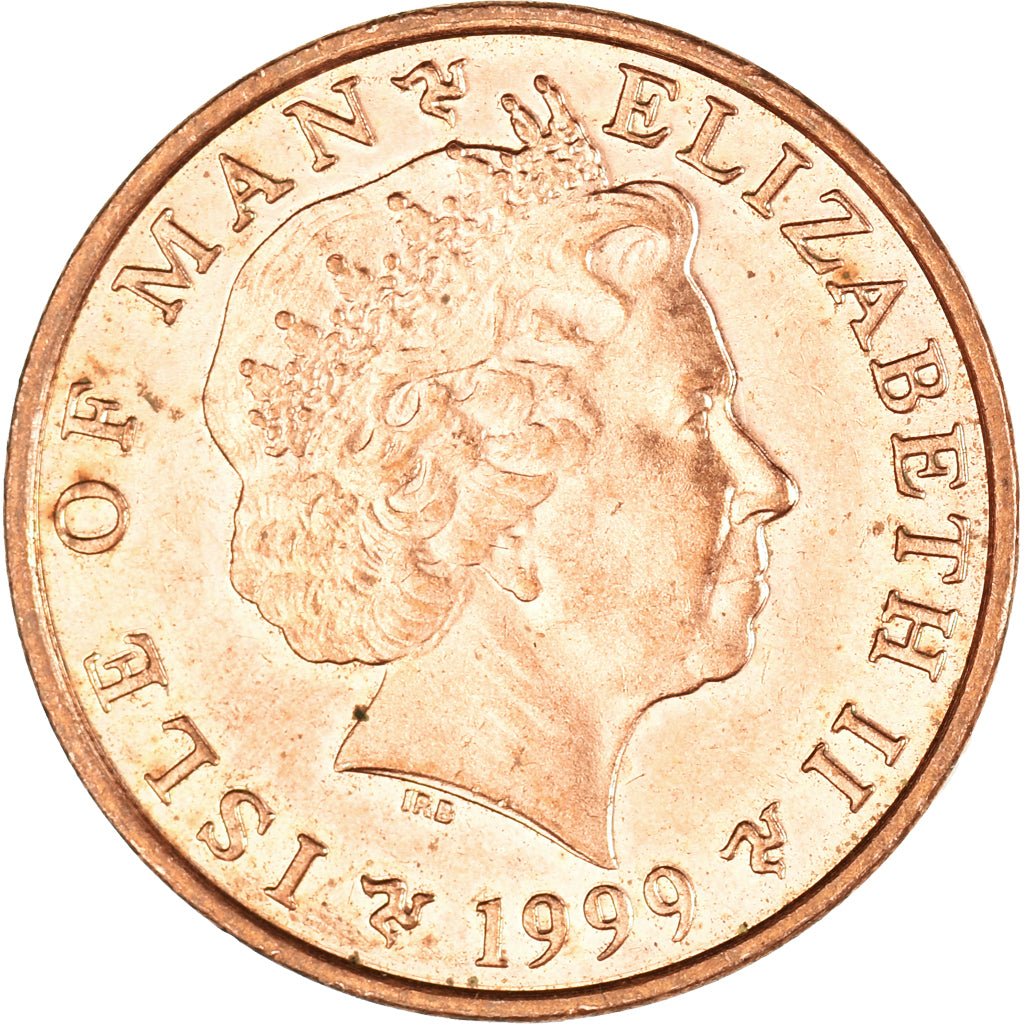 Moneda, Isla de Man, 1 Cent, 1999
