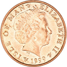 Moneda, Isla de Man, 1 Cent, 1999