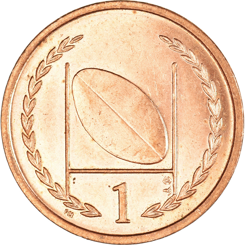 Moneda, Isla de Man, 1 Cent, 1999