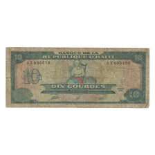 Banknote, Haiti, 10 Gourdes, 1992, KM:256a, VG(8-10)