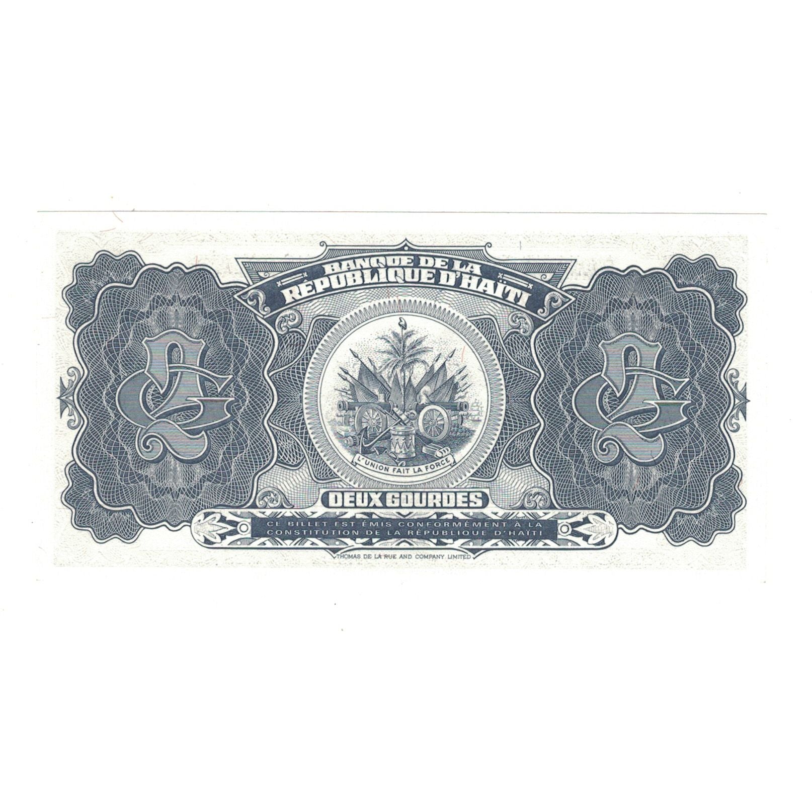 Banknote, Haiti, 2 Gourdes, 1992, KM:260a, UNC(65-70)