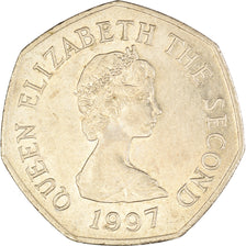 Moneta, Jersey, 50 Pence, 1997