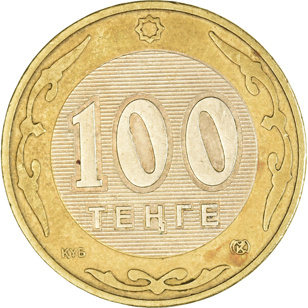 Moeda, Cazaquistão, 100 Tenge, 2004