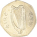 Moneta, Irlanda, 50 Pence, 1988