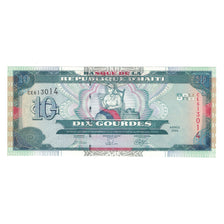 Billet, Haïti, 10 Gourdes, 2004, KM:265b, TTB+