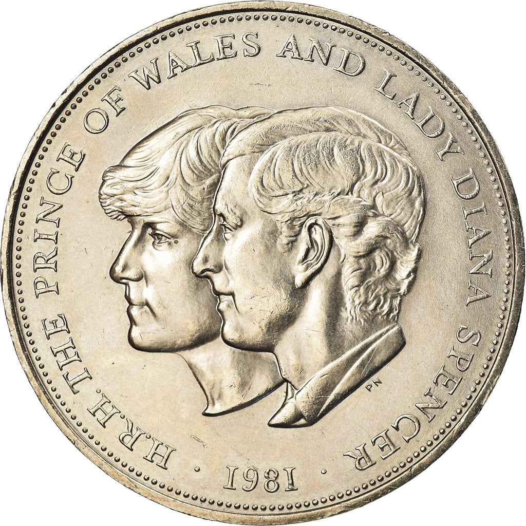 United Kingdom , Médaille, The Royal Wedding, Prince of Wales-Lady Diana, 1981
