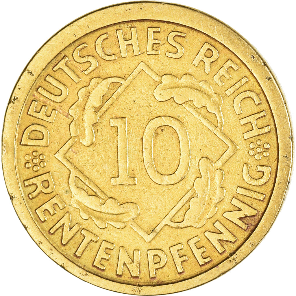 Münze, Deutschland, 10 Rentenpfennig, 1994