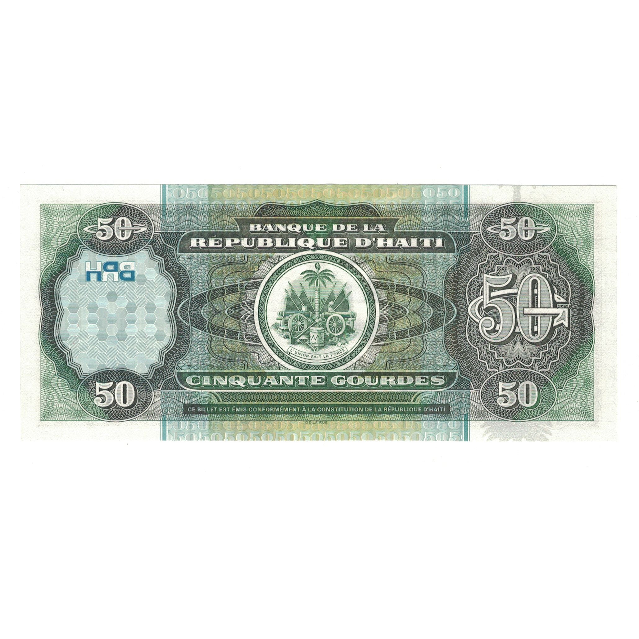 Banconote, Haiti, 50 Gourdes, 2003, KM:267b, SPL