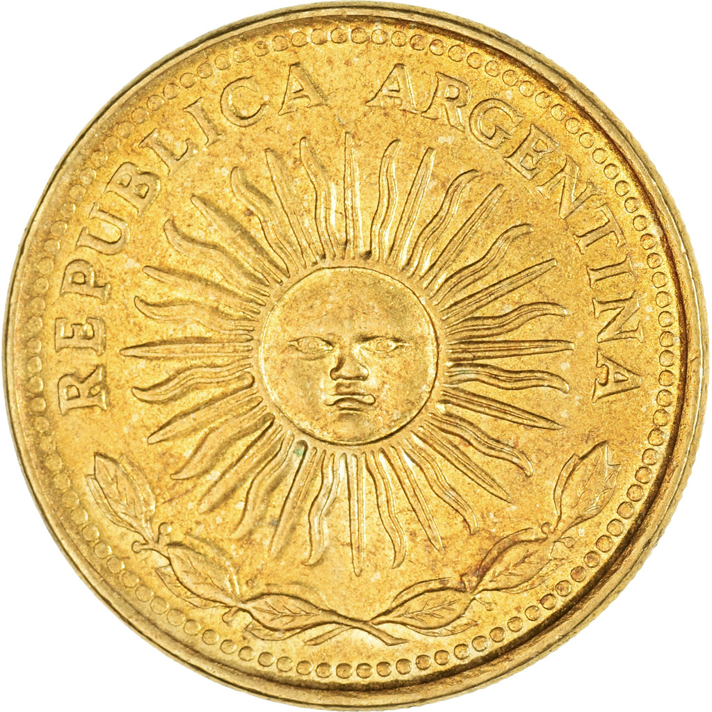 Coin, Argentina, 10 Pesos, 1977