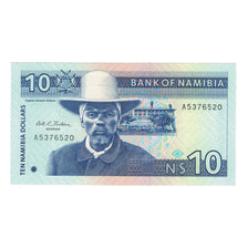 Nota, Namíbia, 10 Namibia dollars, Undated (1993), KM:1a, UNC(63)