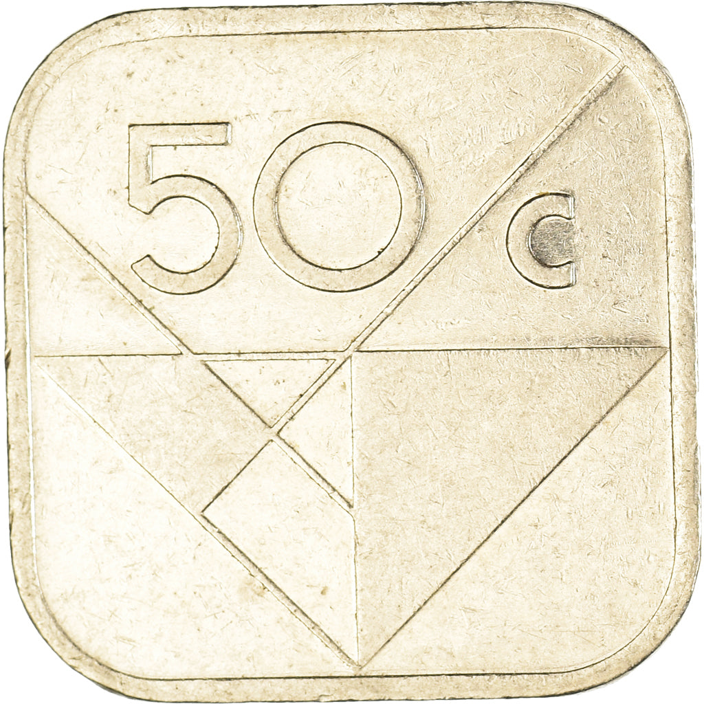 Münze, Aruba, 50 Cents, 1988