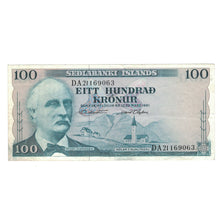 Billet, Islande, 100 Kronur, 1961, 1961-03-29, KM:44a, TTB