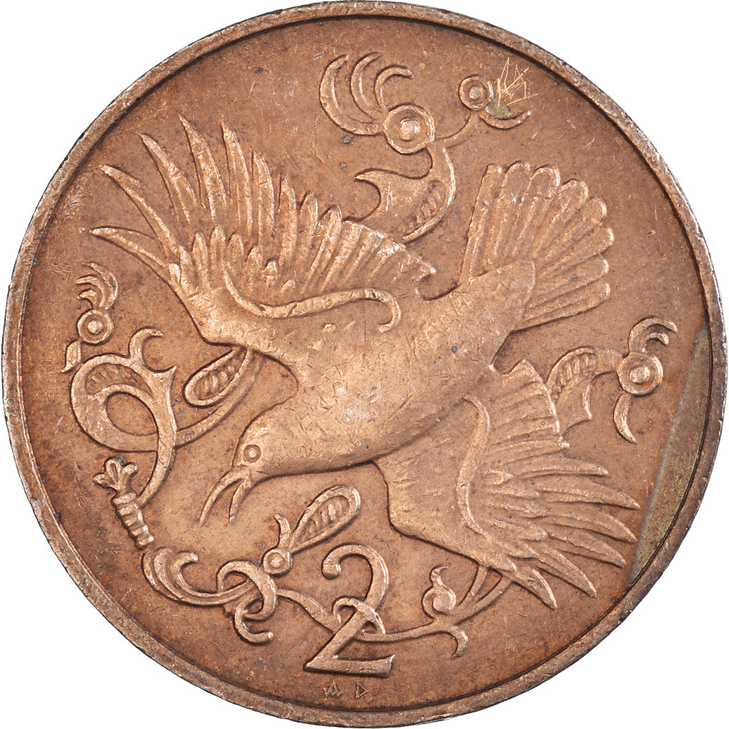Coin, Isle of Man, 2 Pence, 1980