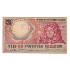 Banknote, Netherlands, 25 Gulden, 1955, 1955-04-10, KM:87, VG(8-10)