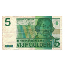 Banconote, Paesi Bassi, 5 Gulden, 1973, 1973-03-28, KM:95a, MB+