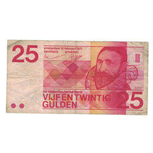 Billete, 25 Gulden, 1971, Países Bajos, 1971-02-10, KM:92a, BC+