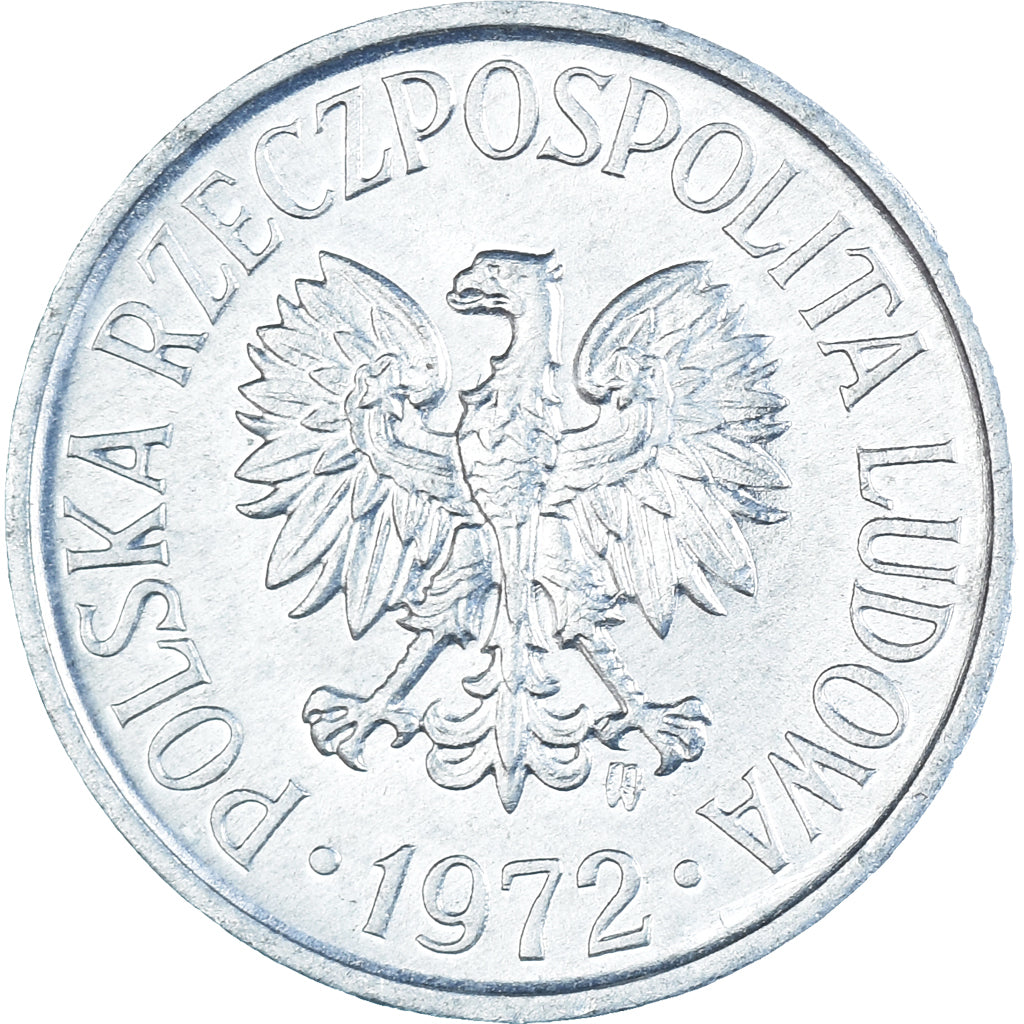Münze, Polen, 5 Groszy, 1972