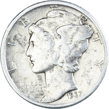 Munten, Verenigde Staten, Dime, 1937
