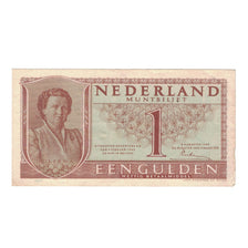 Banknote, Netherlands, 1 Gulden, 1945, 1943-02-04, KM:64a, EF(40-45)