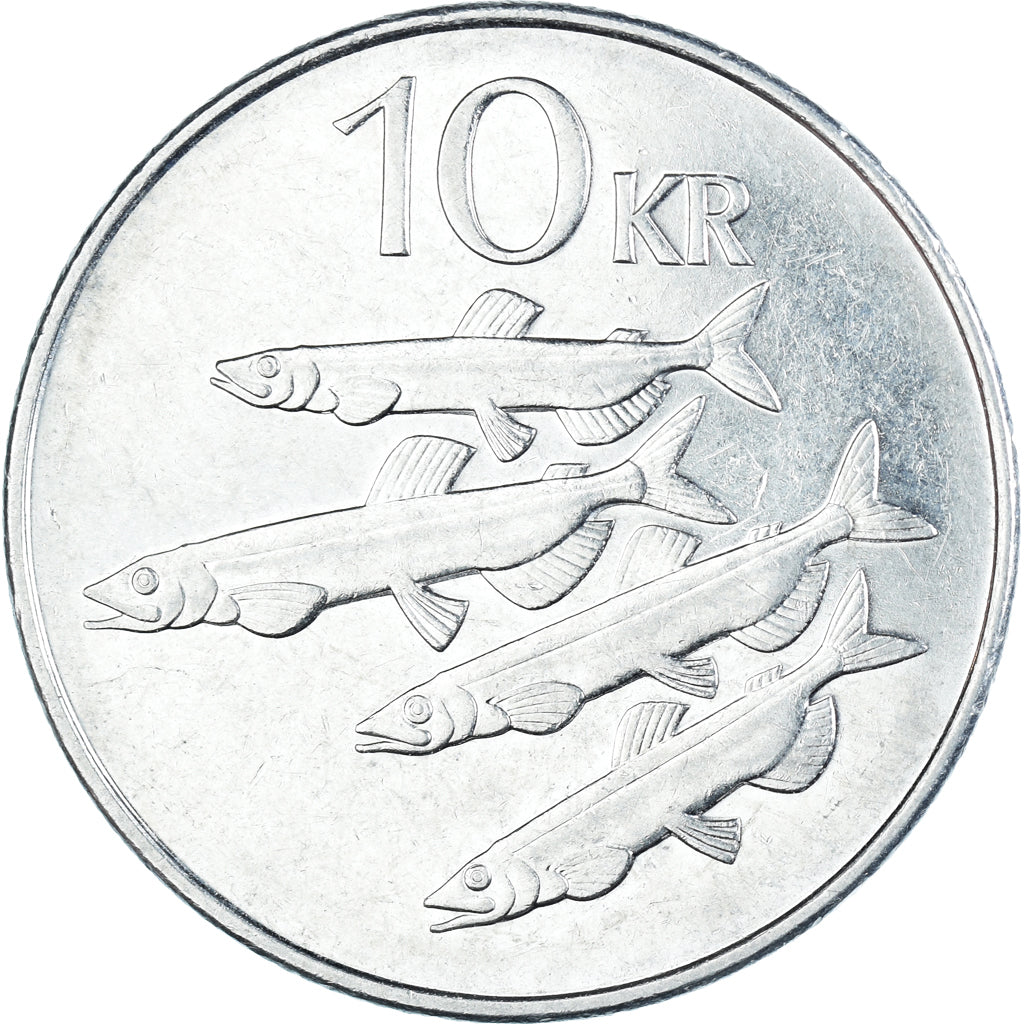 Monnaie, Islande, 10 Kronur, 2006