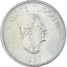 Münze, Tonga, 10 Seniti, 1967