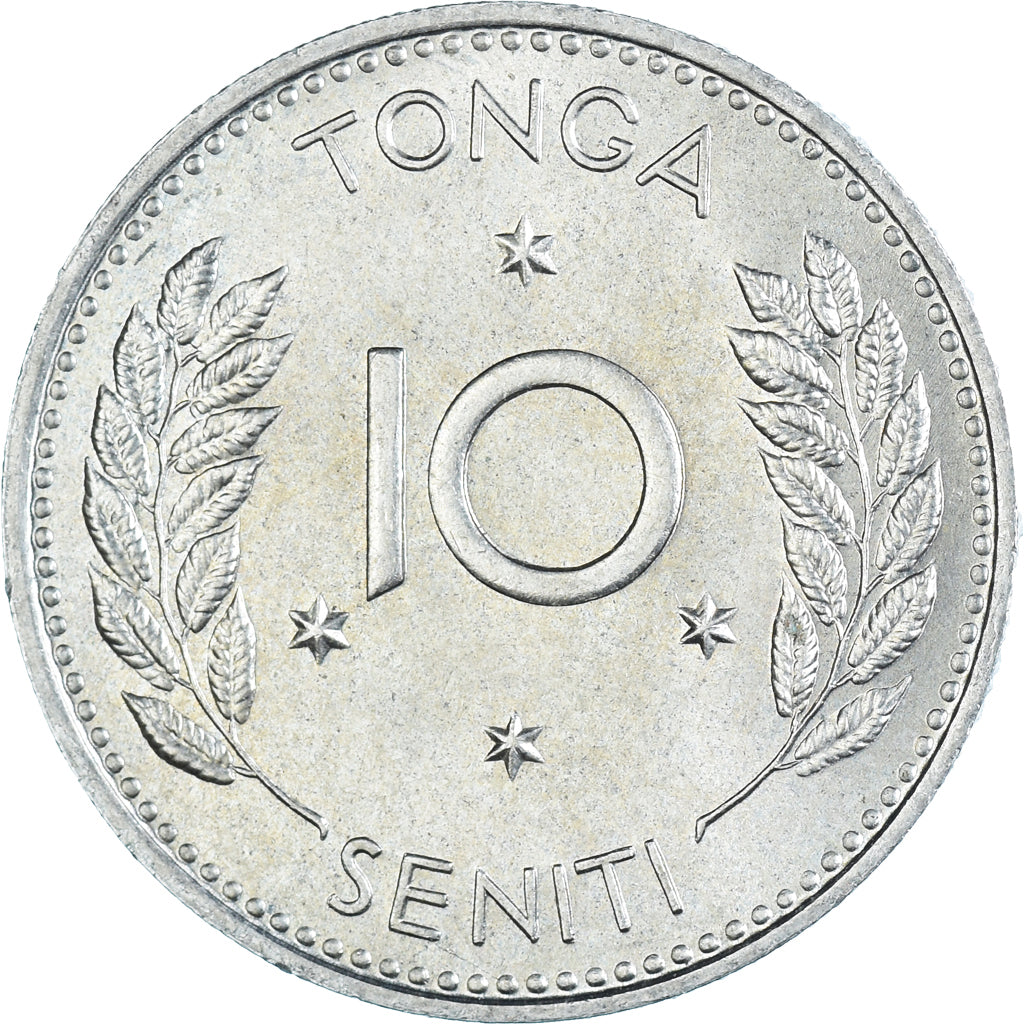 Münze, Tonga, 10 Seniti, 1967