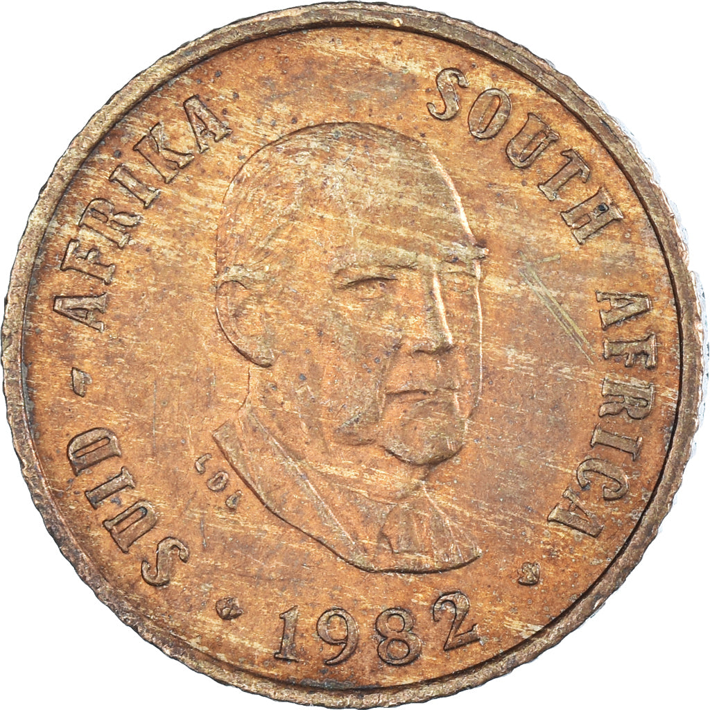 Moneda, Sudáfrica, Cent, 1982