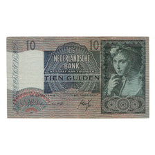 Banknote, Netherlands, 10 Gulden, 1940, 1940-11-08, KM:56a, AU(50-53)
