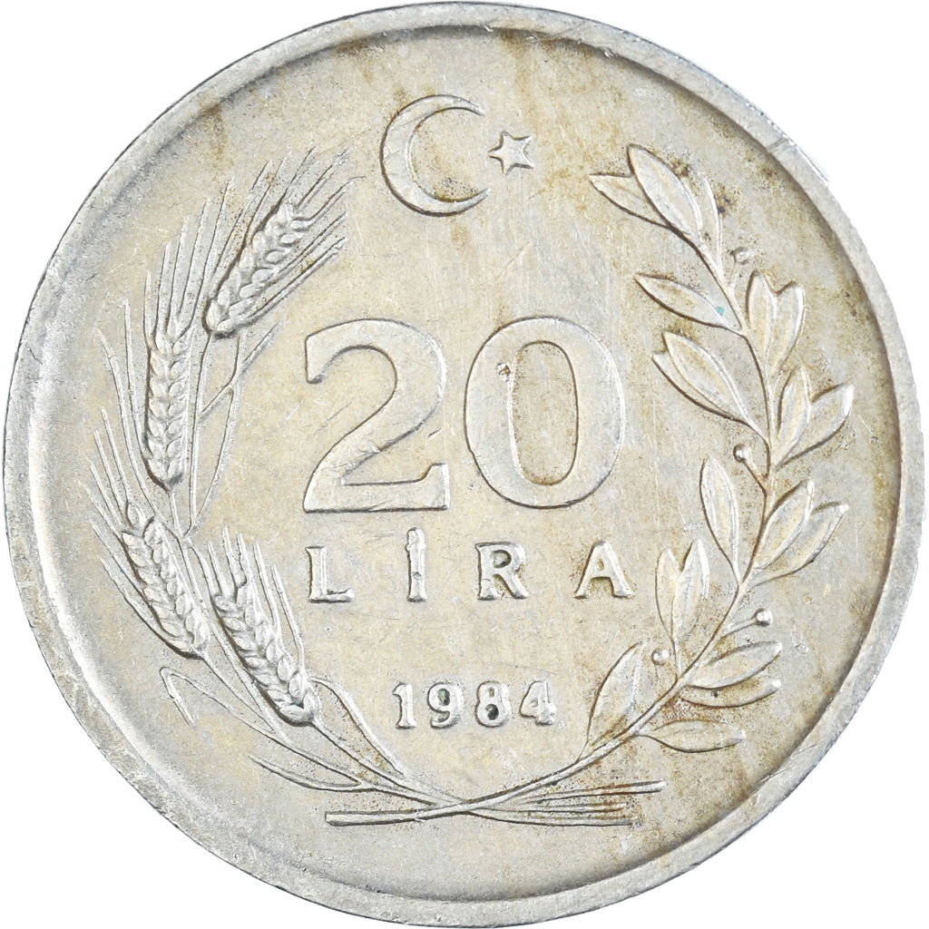 Munten, Turkije, 20 Lira, 1984