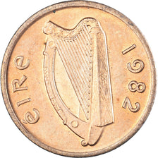 Moneda, Irlanda, 1/2 Penny, 1982