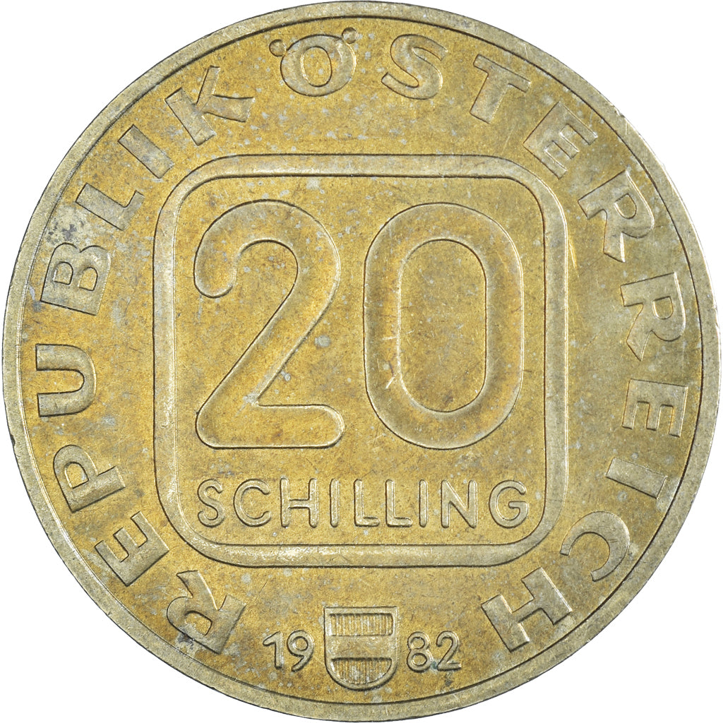 Coin, Austria, 20 Schilling, 1982