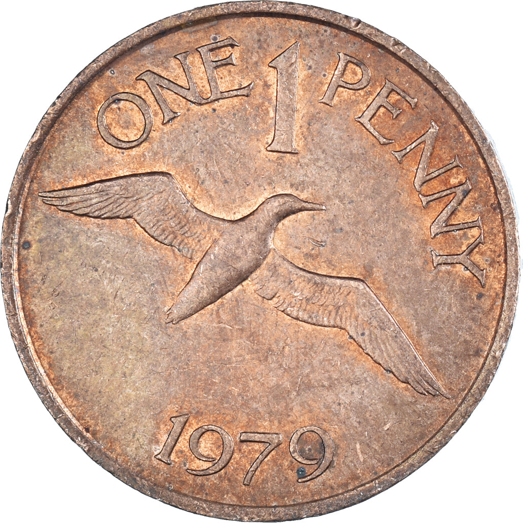 Coin, Guernsey, Penny, 1979