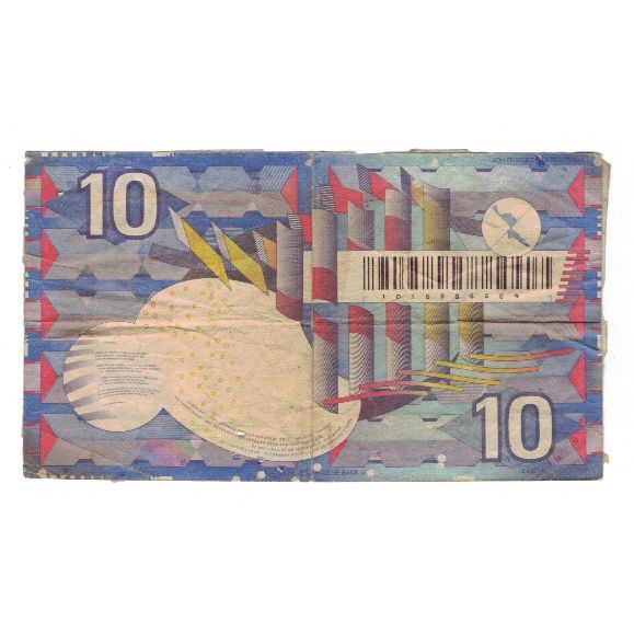 Banknote, Netherlands, 10 Gulden, 1997, 1997-07-01, KM:99, VG(8-10)