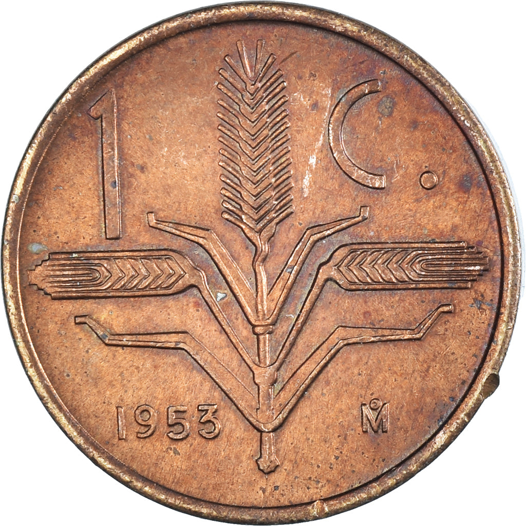 Münze, Mexiko, Centavo, 1953