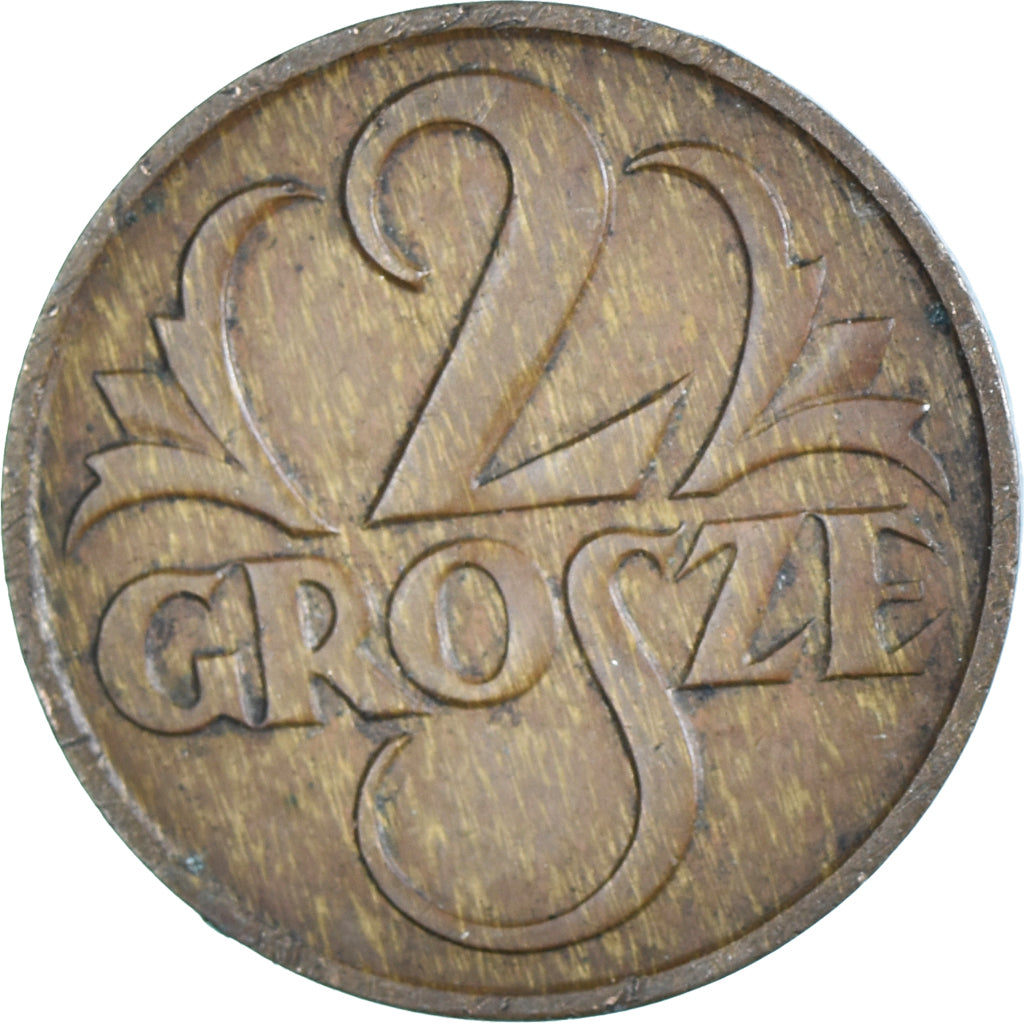Munten, Polen, 2 Grosze, 1927
